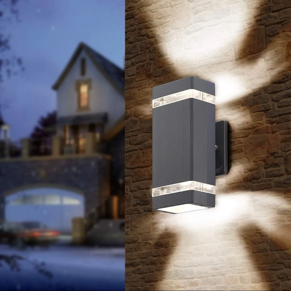 New LED Square Up and Down Lights Outdoor Wall Light - Picture 2 of 6